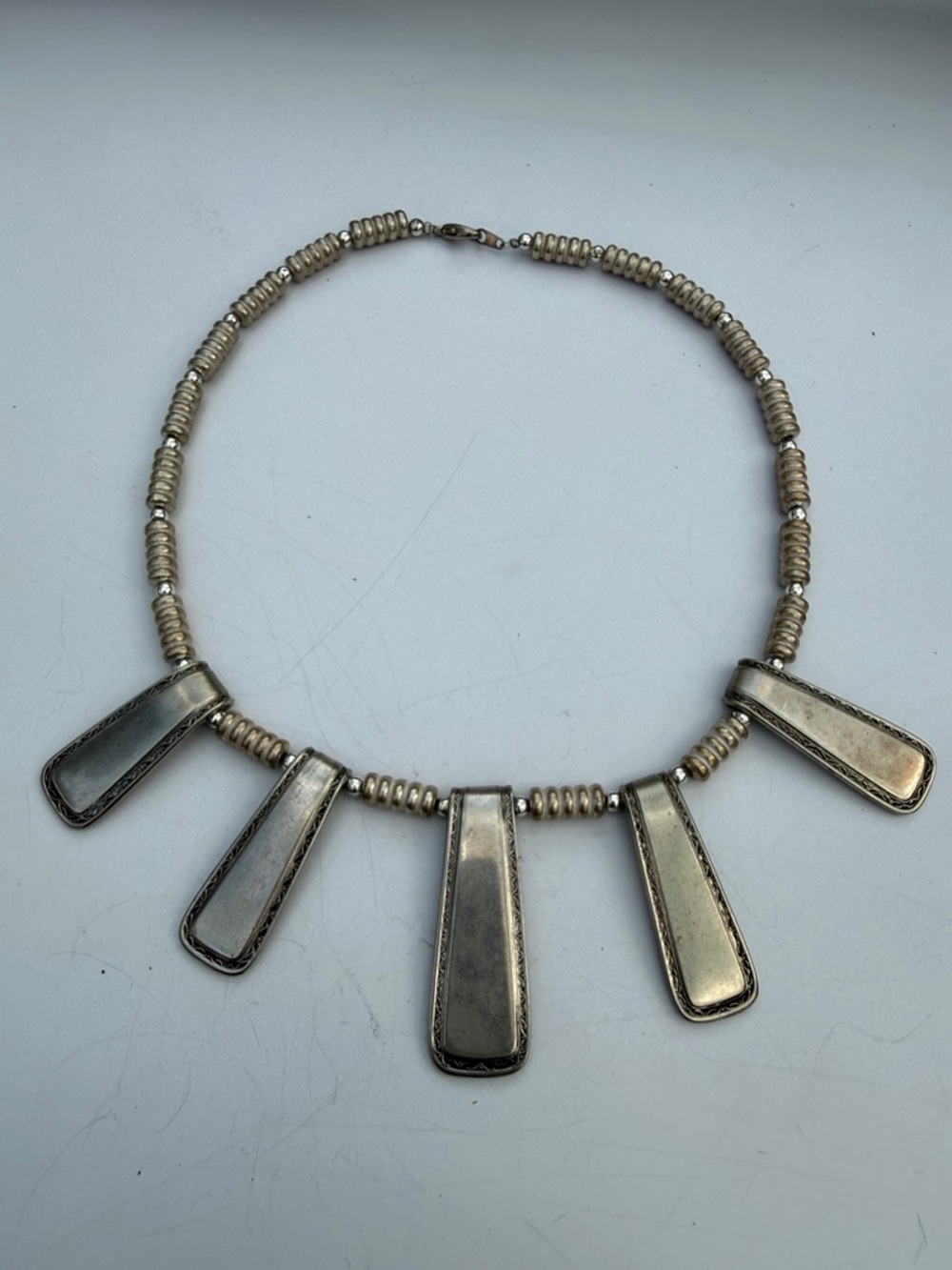 Handmade Silver Spoon Necklace - Women’s Jewelry